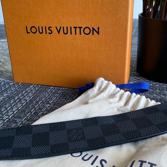 LV BELT DAMIER PRINT 40MM REVERSIBLE - Picture 7 of 8